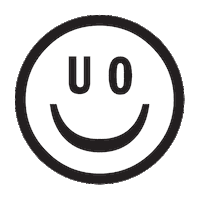 Happy Black And White Sticker by Urban Outfitters