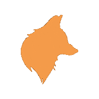 LaLouveandPartners lalouve lalouveandpartners loup orange logo la louve Sticker
