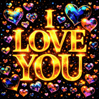 I Love You Hearts GIF