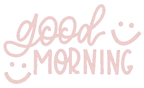 Good Morning Sticker