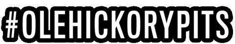 olehickorypits giphyupload olehickorypits ole hickory pits Sticker