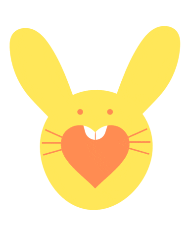 Happy Bunny Sticker