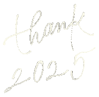 New Year Thank Sticker