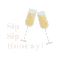 thebridalcollection celebrate cheers champagne bubbly Sticker