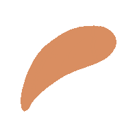 apolondon orange brown shape blob Sticker