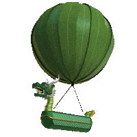 Dragon Boat 3D Sticker