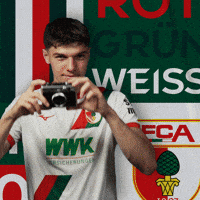 Taking Picture Football GIF by FC Augsburg 1907