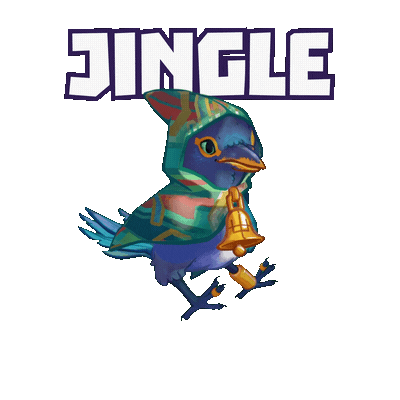 Jingle Sticker by KONAMI