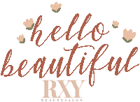 RXYbeautysalon beauty me time beauty salon olaplex Sticker