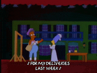 Talking Season 4 GIF by The Simpsons