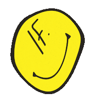 ifandart art smile brand fake Sticker