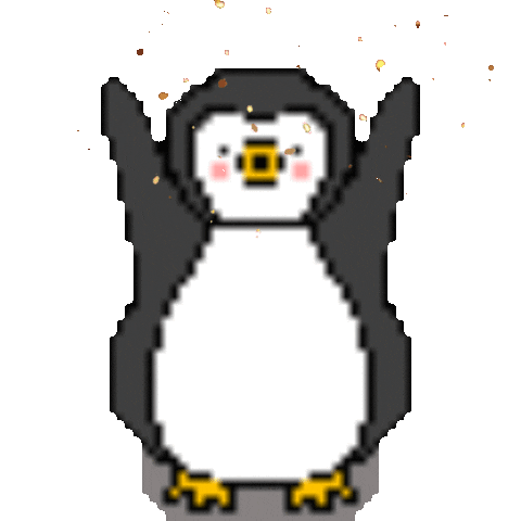nieaaaaaa giphyattribution einaniest pixpenguin Sticker