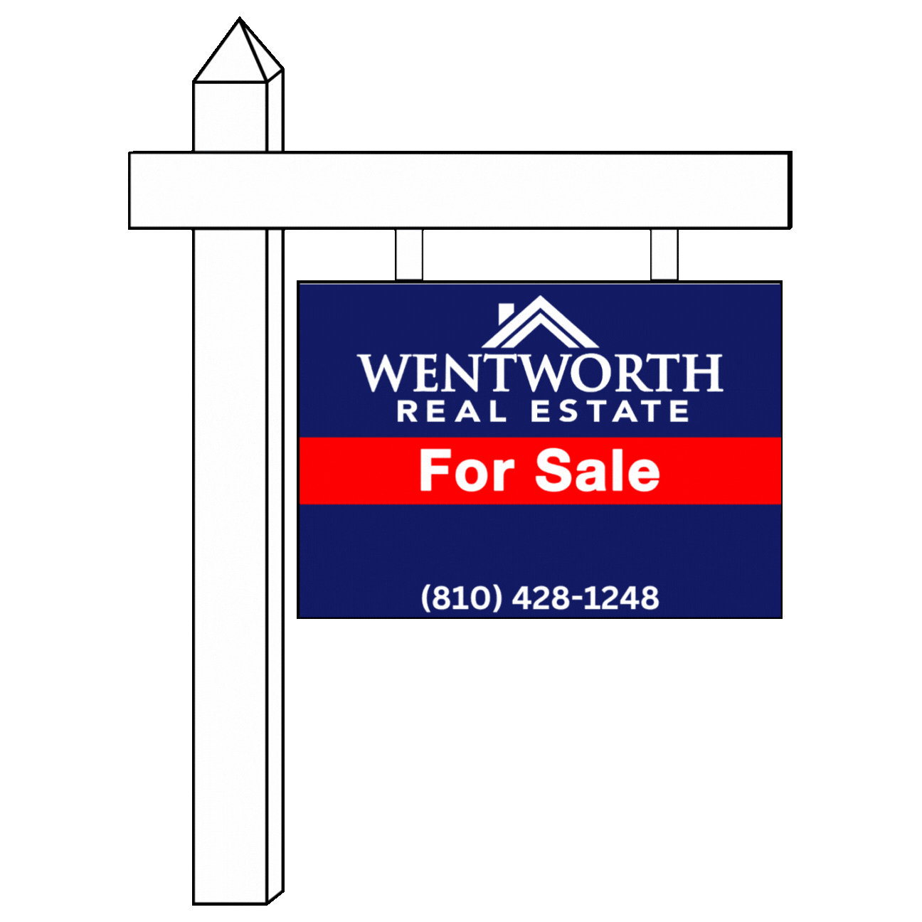Home Realestate Sticker by WentworthRealEstate