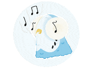 Haulyne music singer singing cantar Sticker