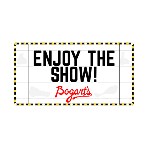 BogartsShows cincinnati live nation livenation music venue Sticker