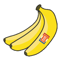 BananeGuadeloupeMartinique fruit banana tour de france tourdefrance Sticker