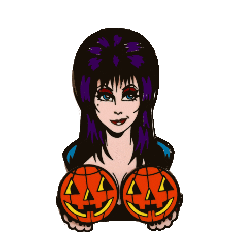 Elvira Sticker by Kreepsville666