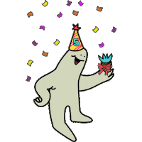 Happy Birthday Sticker by Succulent Studios
