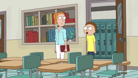traceypolyflavour giphygifmaker rick and morty get your shit together GIF