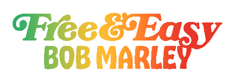 Bob Marley Reggae Sticker by Free & Easy