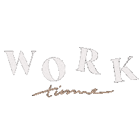 Time Working Sticker