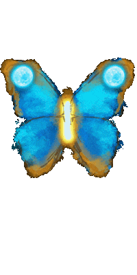 olgasirachevaart spring fly ali farfalla Sticker