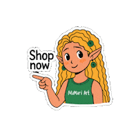 Shop Now Shoppen Sticker by MaMari Art
