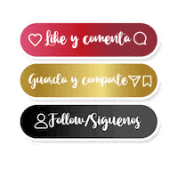Follow Comentario Sticker by Cabello Perfecto