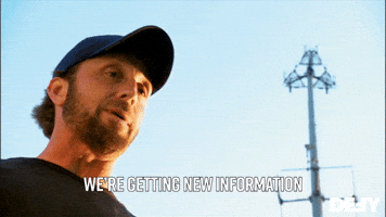 We're Getting New Information