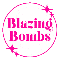 Logo Sticker by Blazing Bombs