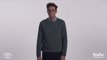 sarcastic four weddings and a funeral GIF by HULU