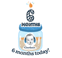 nestlegerberph baby baby food babyfood gerber Sticker
