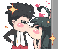 I Love You Kiss Sticker by Jin