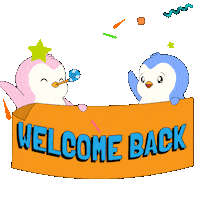 Youre Back Sticker by Pudgy Penguins