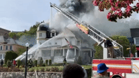 Flames Rip Through Historic Building on Mackinac Island, Michigan
