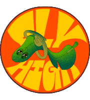 Get High Sticker by Really Darren