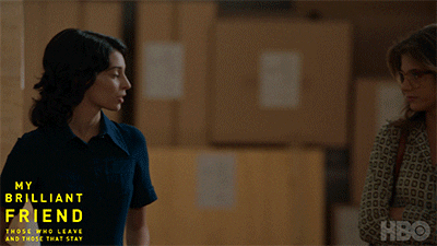 Using My Brilliant Friend GIF by HBO
