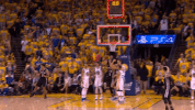 high five nba playoffs GIF by NBA