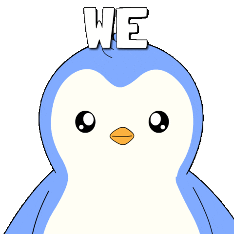 It Will Be Ok Sticker by Pudgy Penguins