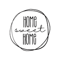 Hejunique interior home sweet home zuhause be loved Sticker