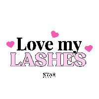 Lash Make Up Sticker by Star Beauty