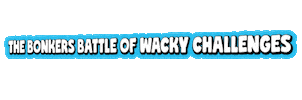 beatthatgame battle game night wacky bonkers Sticker
