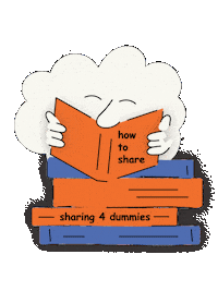Share More Sticker by Dropbox