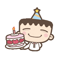 Birthday Mark Sticker
