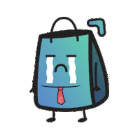 Emoticon Crying Sticker by Ecomity Asia