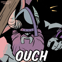 Accident Pain GIF by VeeFriends