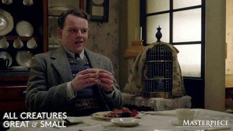 Thank God Woof GIF by MASTERPIECE | PBS