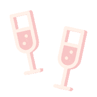 rose wine Sticker by E!