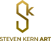 Artist Gun Sticker by Steven Kern ART