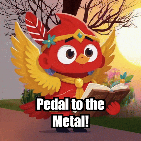 Pedal To The Metal GIF by The Cardinal Virtue